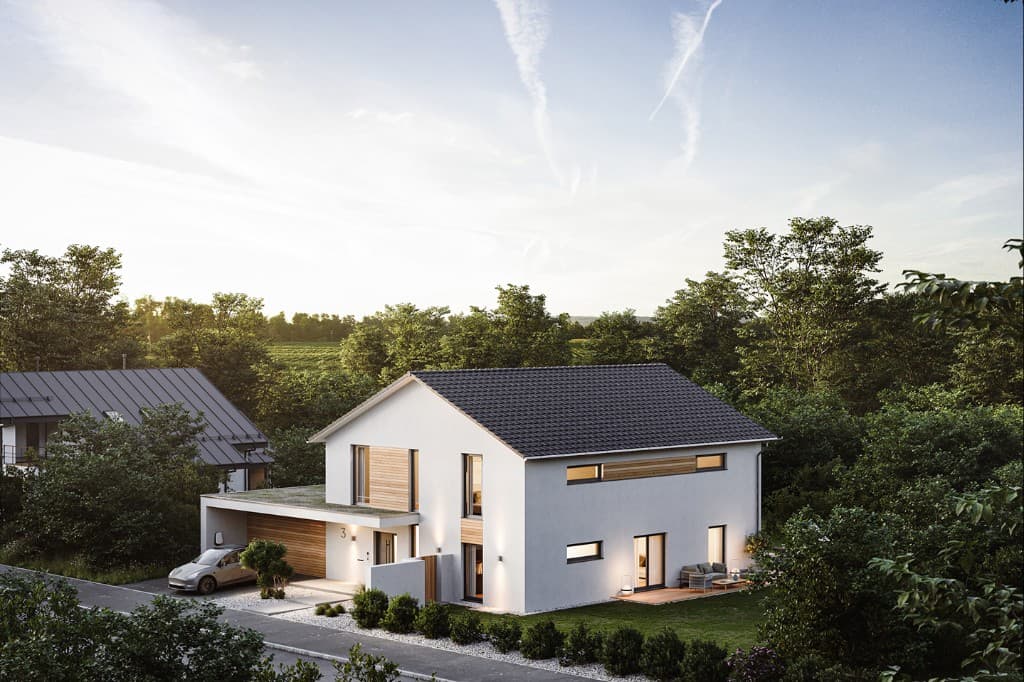 Modernes Einfamilienhaus