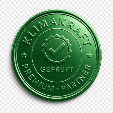 Von Klimakraft geprüfter Premium-Partner